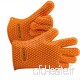 Kxcfcys® 1 paire de gants de cuisine en silicone résistant à la chaleur pour barbecue grill et four - B06XR6P28B